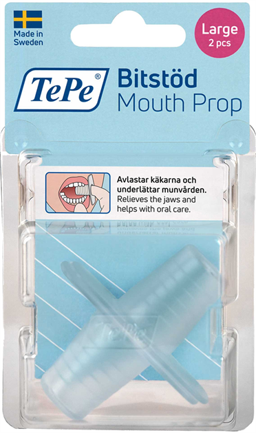 Bitstöd Large ofärgad 2-pack