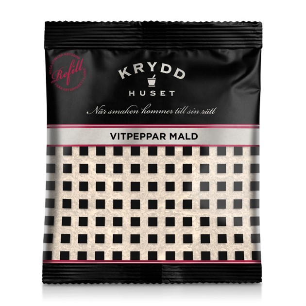 Vitpeppar mald 20 gram