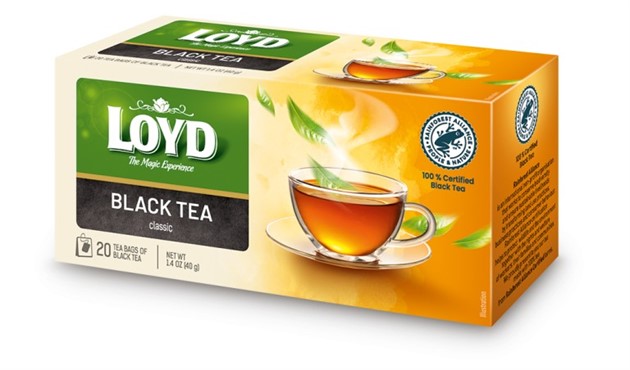 Te Klassiskt Svart 20st påsar per förp.