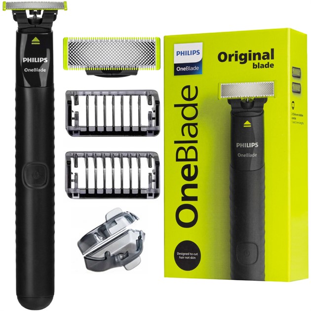 Rakning och trimmer OneBlade Wet & Dry Facial Shaver