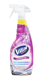Rengöringsspray Vital Fresh antibakteriell 750ml