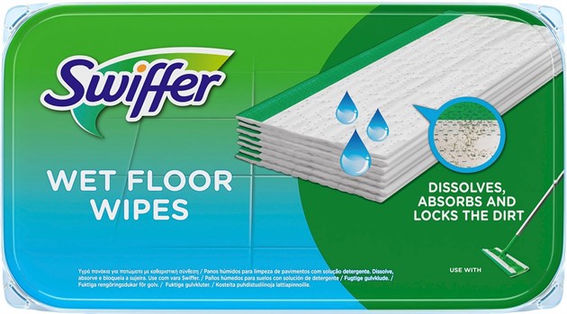 SWIFFER Floor Refill våta dukar 12st/fp