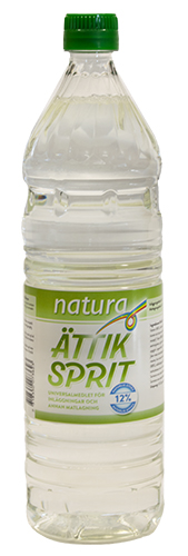 Ättika 12% Natura 1 liter