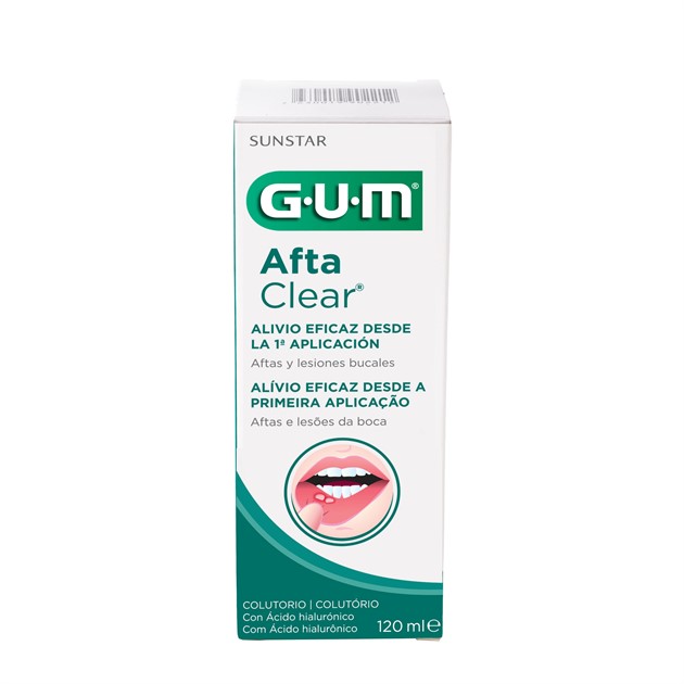 GUM® AftaClear Munskölj 120 ml