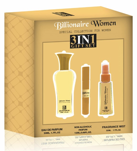 Parfym Billionaire Women presentförp. 3in1