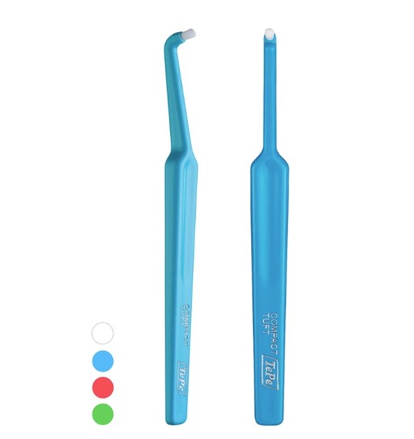 Tandborste TePe Compact Tuft vinkelborste