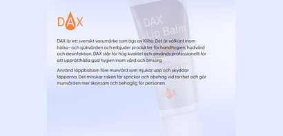 Dax läpp balsam