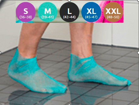 Gripsock+ med högre friktion stl S 36-38 lila (1par)