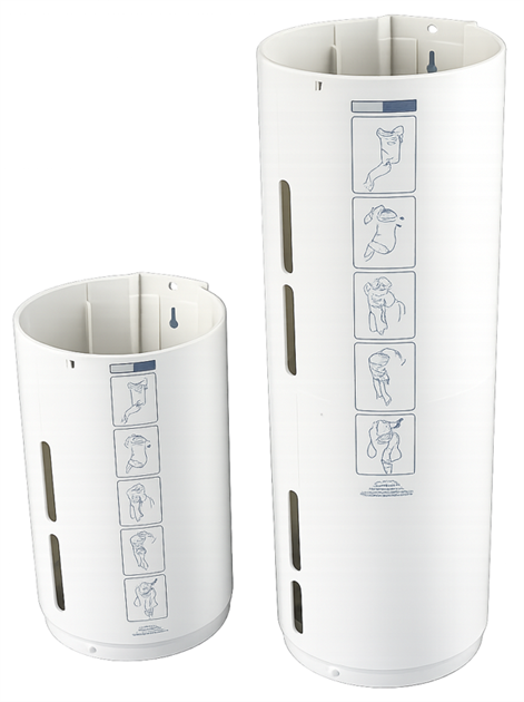 Kräkpåse Dispenser liten rymmer 25st påsar art.nr 101254