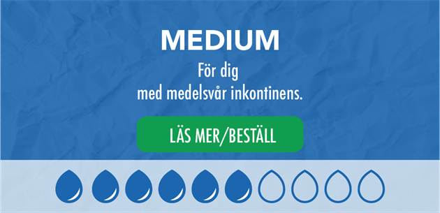 TENA inkontinensskydd medium