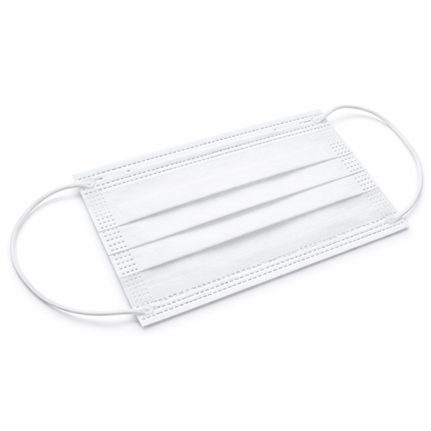 Munskydd med öronband vit 3L Typ IIR 50st/fp