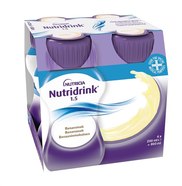 Näringsdryck Nutridrink 4x200ml banan (Fortimel)
