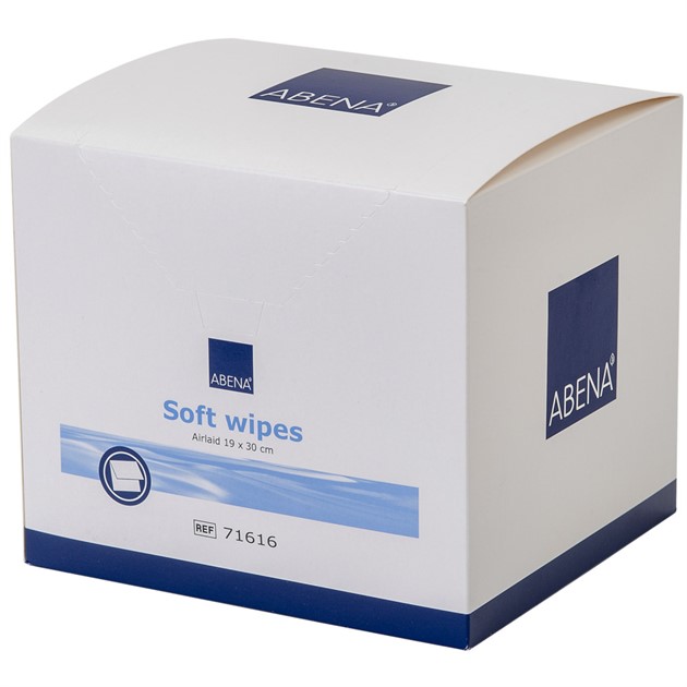 Tvättlapp 1-lag Soft Wipes 19x30cm 134st/fp