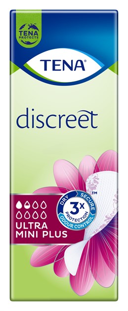 Inkontinensskydd/Trosskydd Tena Discreet Ultra Mini plus 24st/fp