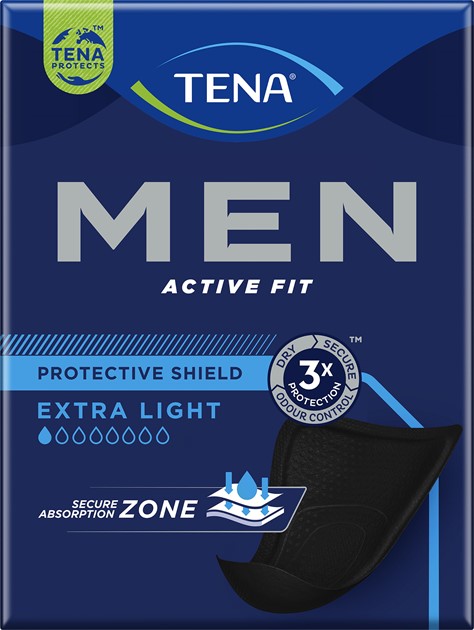 Inkontinensskydd Tena Men Protective Shield Extra Light 14st/fp