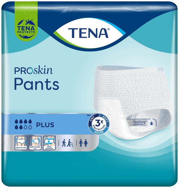 Inkontinensskydd Tena Pants Plus M 14st/fp