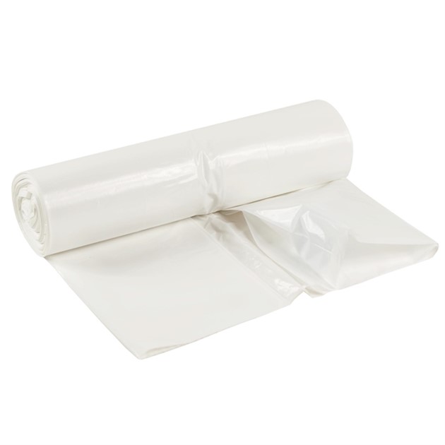 Papperskorgspåse Basko 60 vit 110L 15st/rl